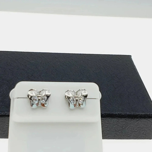 925 sterling silver luxury CZ earrings for women/girls, Bes RJUS2143 - Picture 9 of 11